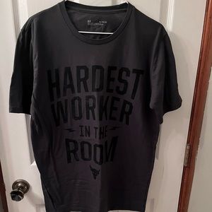 UA project rock tshirt